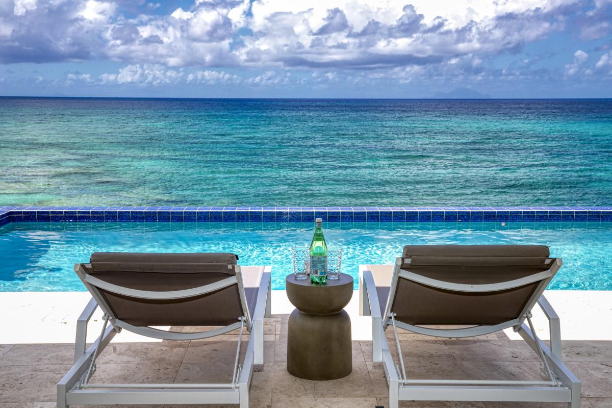 4_EtoiledeMer-Pool_ villa 4 chambres piscine vue mer Cupecoy Saint Martin